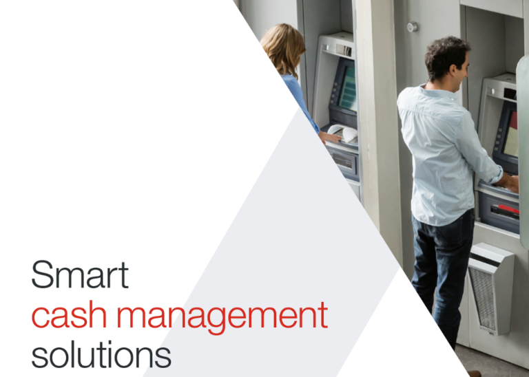 Smart cash management solutions brochure for retail and financial