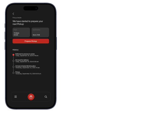 MoneyTrak App Schedual Feature